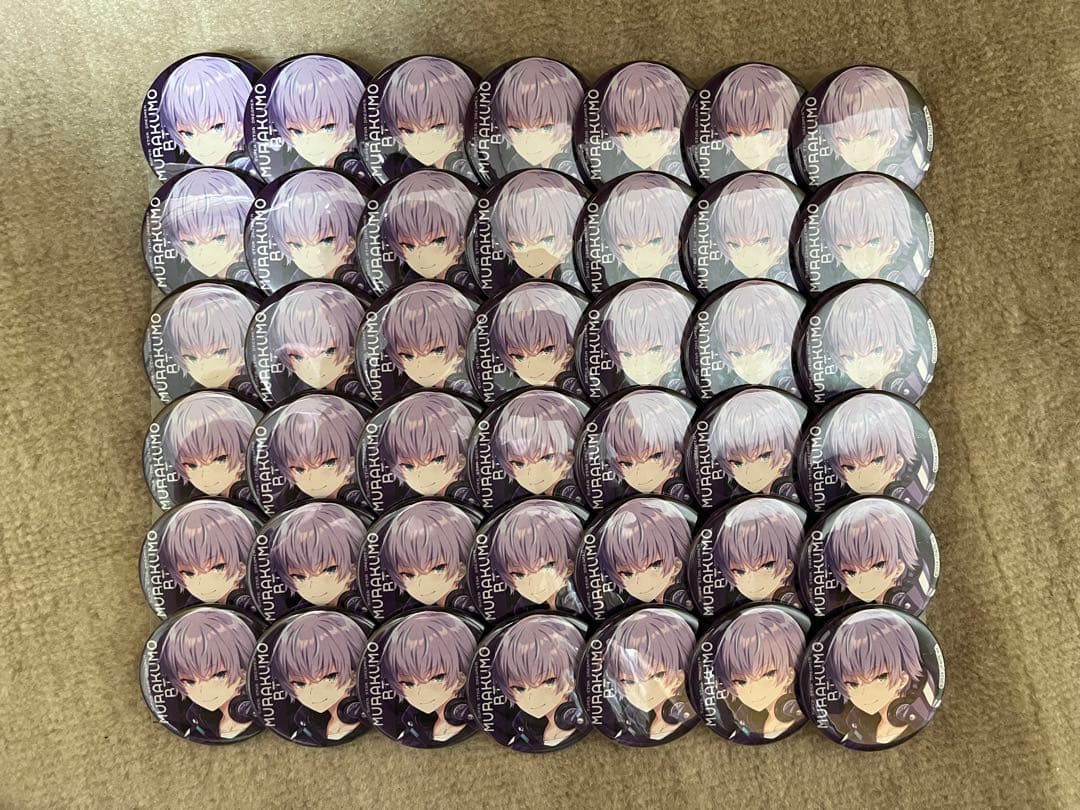 すぱどり 紫雲りん 缶バッジ 42個セット