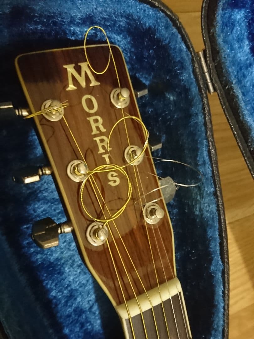 これぞジャパンヴィンテージ～良い仕事の縦ロゴモーリスＷー３５ アコギ