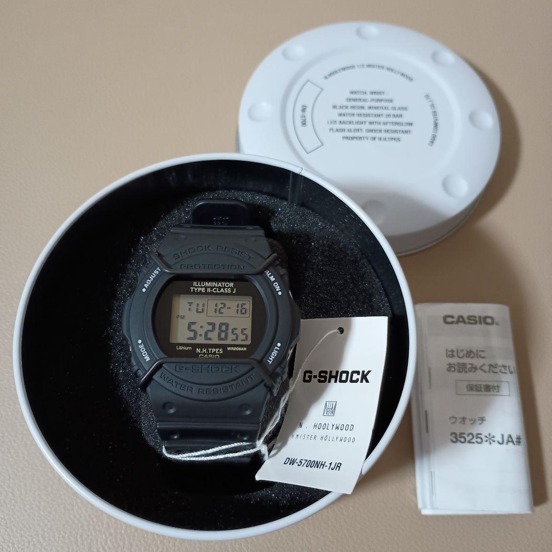 N.HOOLYWOOD× G-SHOCK DW-5700NH-1JR コラボ