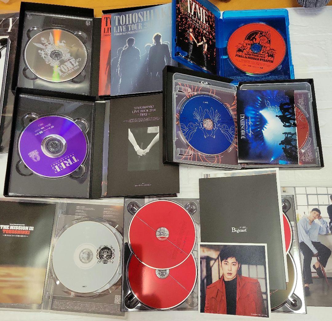 【23点】東方神起円盤(BluRay、DVD、CD)まとめ売り