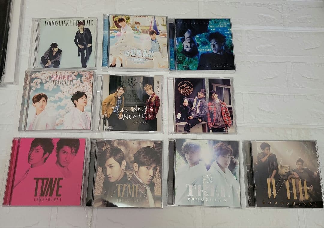 【23点】東方神起円盤(BluRay、DVD、CD)まとめ売り