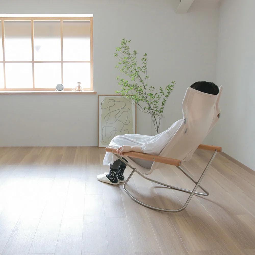 【美品】ニーチェアーX ロッキング 新居 猛