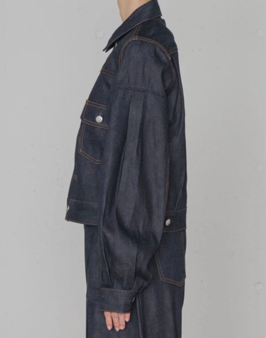 ジャケット・アウター HYKE BALLOON SLEEVE DENIM JACKET TYPE 2