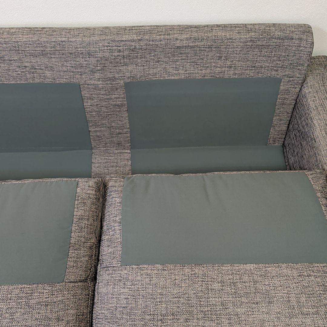 【東京都】ニトリ 布張りカウチソファ Nポケット A7 3人掛け FM-MO