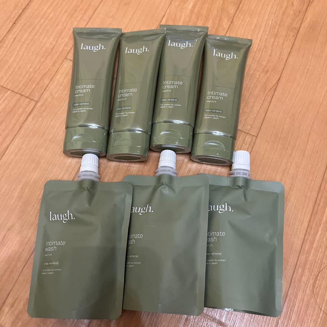 laugh. Intimate Cream & Wash セット