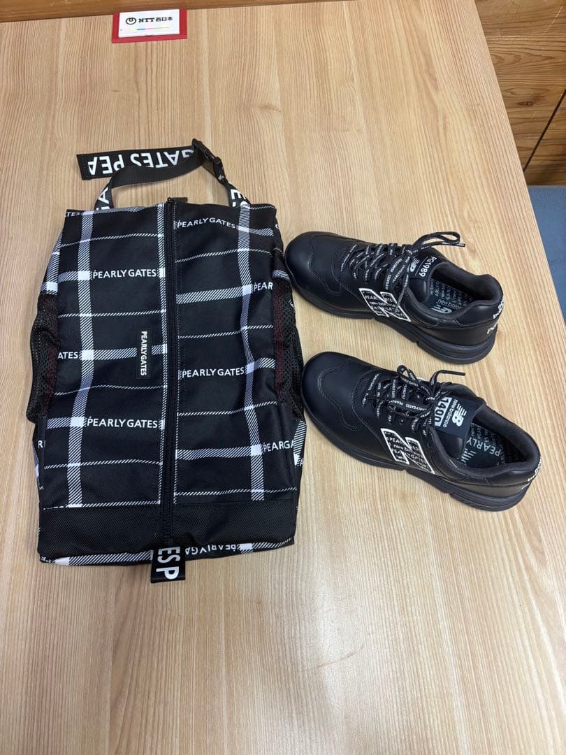 PEARLY GATES ゴルフシューズ (ネイビー) セット