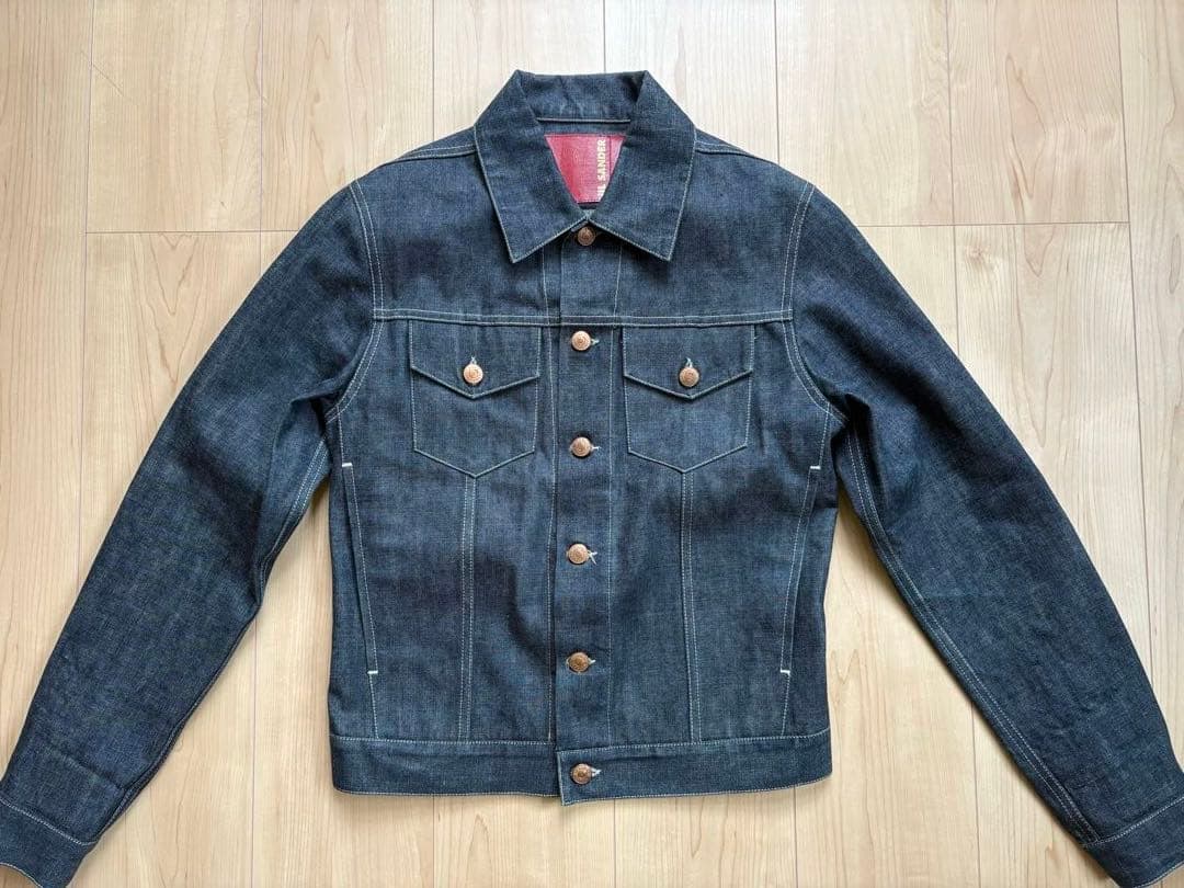 【美品】JIL SANDER デニムジャケット 濃紺 W34