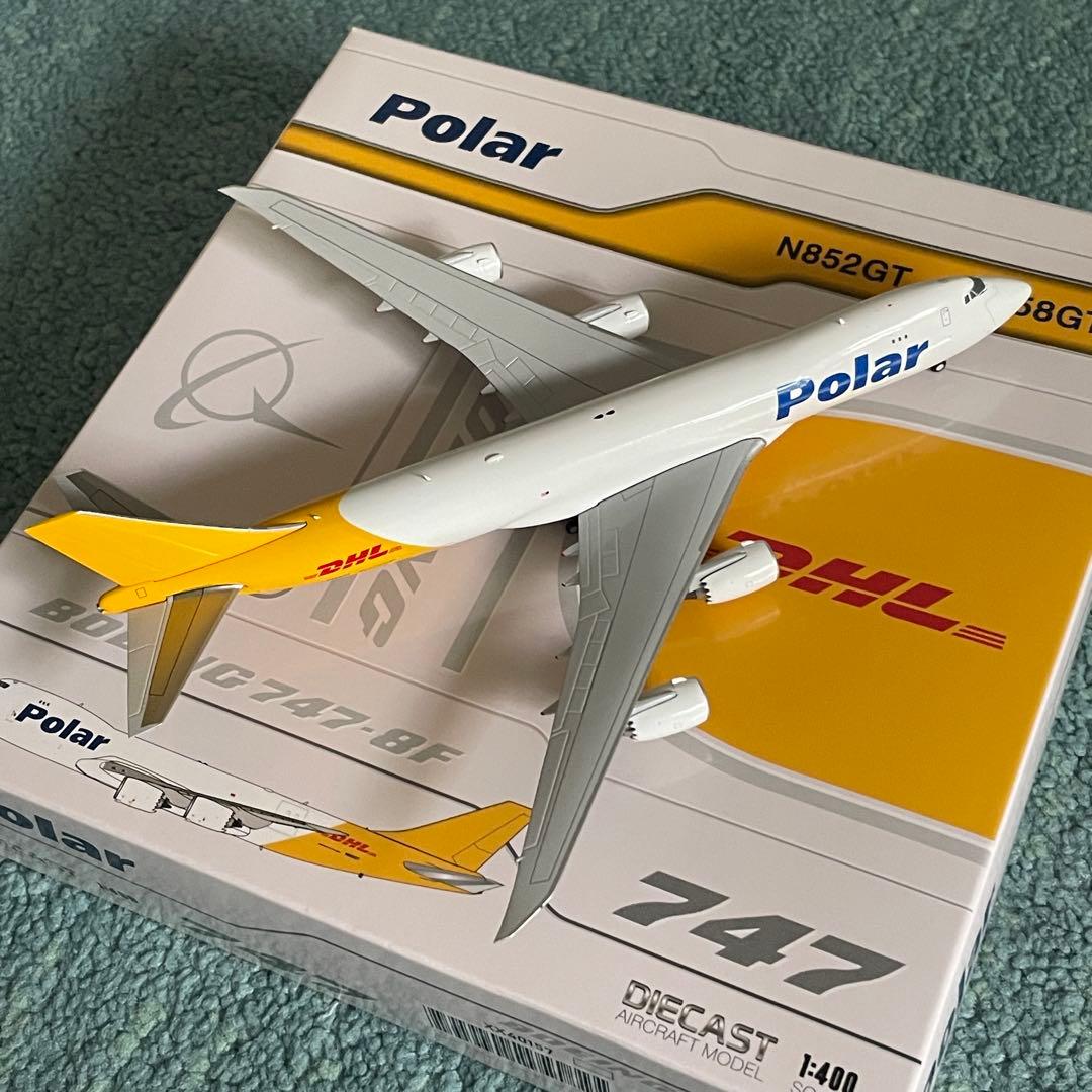 Polar 747-8F ポーラー DHL ボーイング 貨物機 jc wings