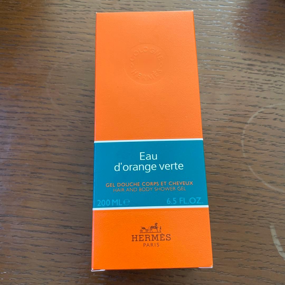新品HERMES Eau d'orange verte ボディソープ 200ml