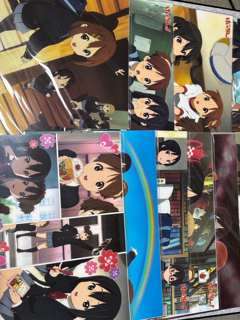 けいおん！クリアファイル、クリアポスターなどまとめ