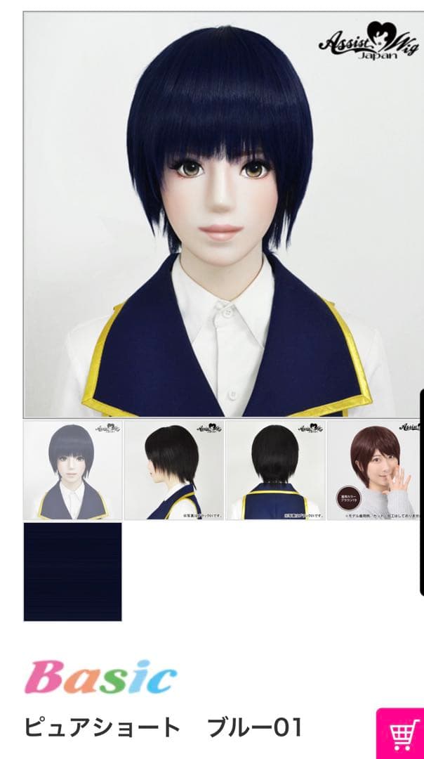 きぬ エース デュース ウィッグ
