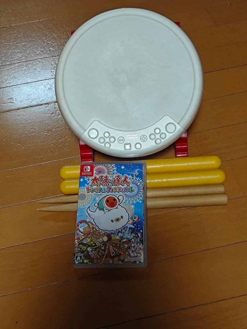 Switch 太鼓の達人 ドンダフルフェスティバル 太鼓とバチセット