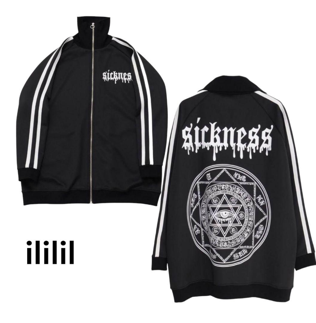 トップス ililil Sickness high neck track jacket