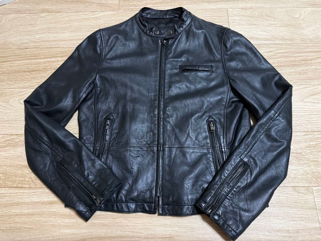 UNITED ARROWS レザーライダースジャケット