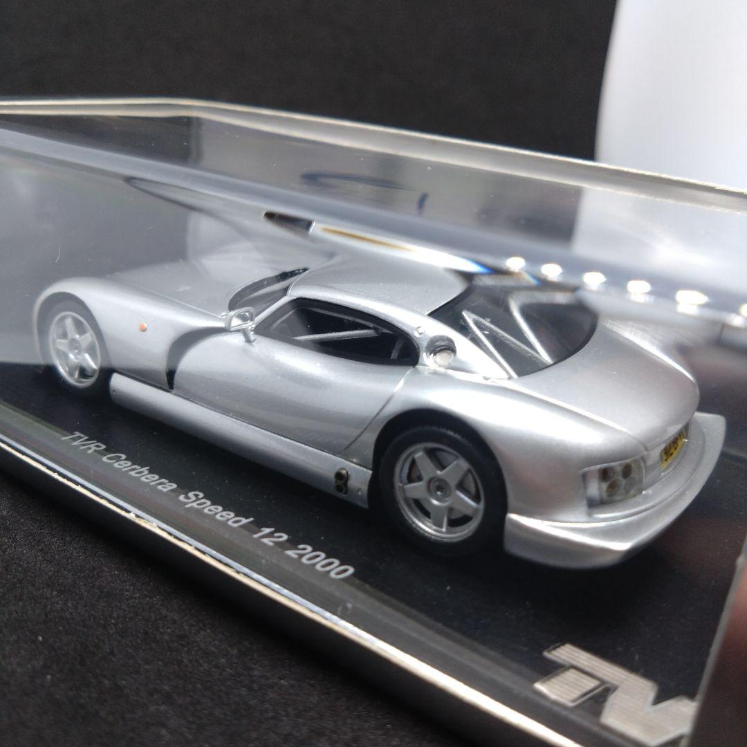 スパーク 1/43 TVR サーブラウ スピード12 2000 シルバー