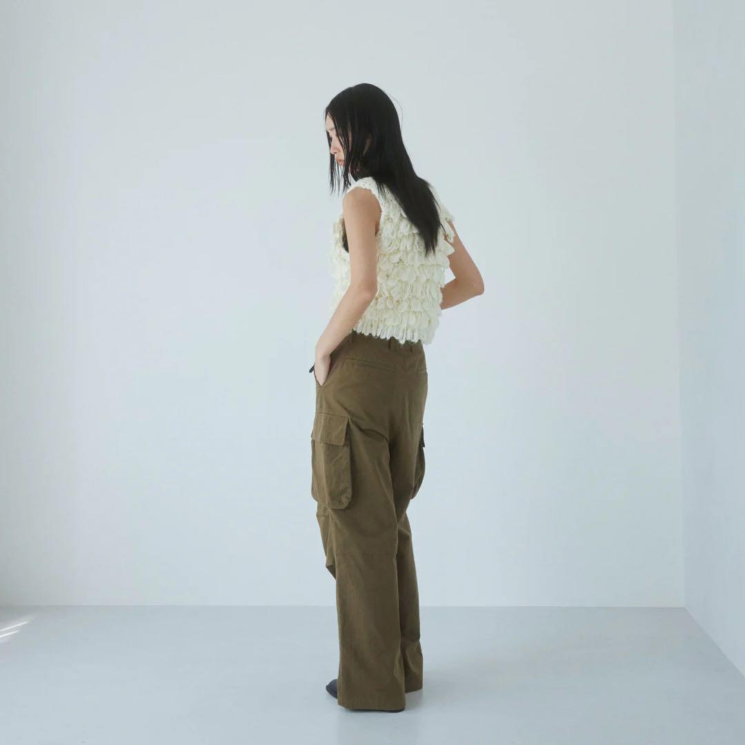 a♡様　　カーゴツイルボリュームパンツ