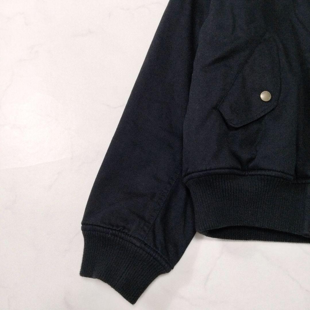 美品　PINKHOUSE／ピンクハウス　中綿　刺繍ロゴブルゾン　フード付き