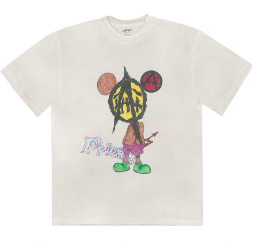 トップス TRAVIS SCOTT UTOPIA SAINT MICHAEL TEE XL