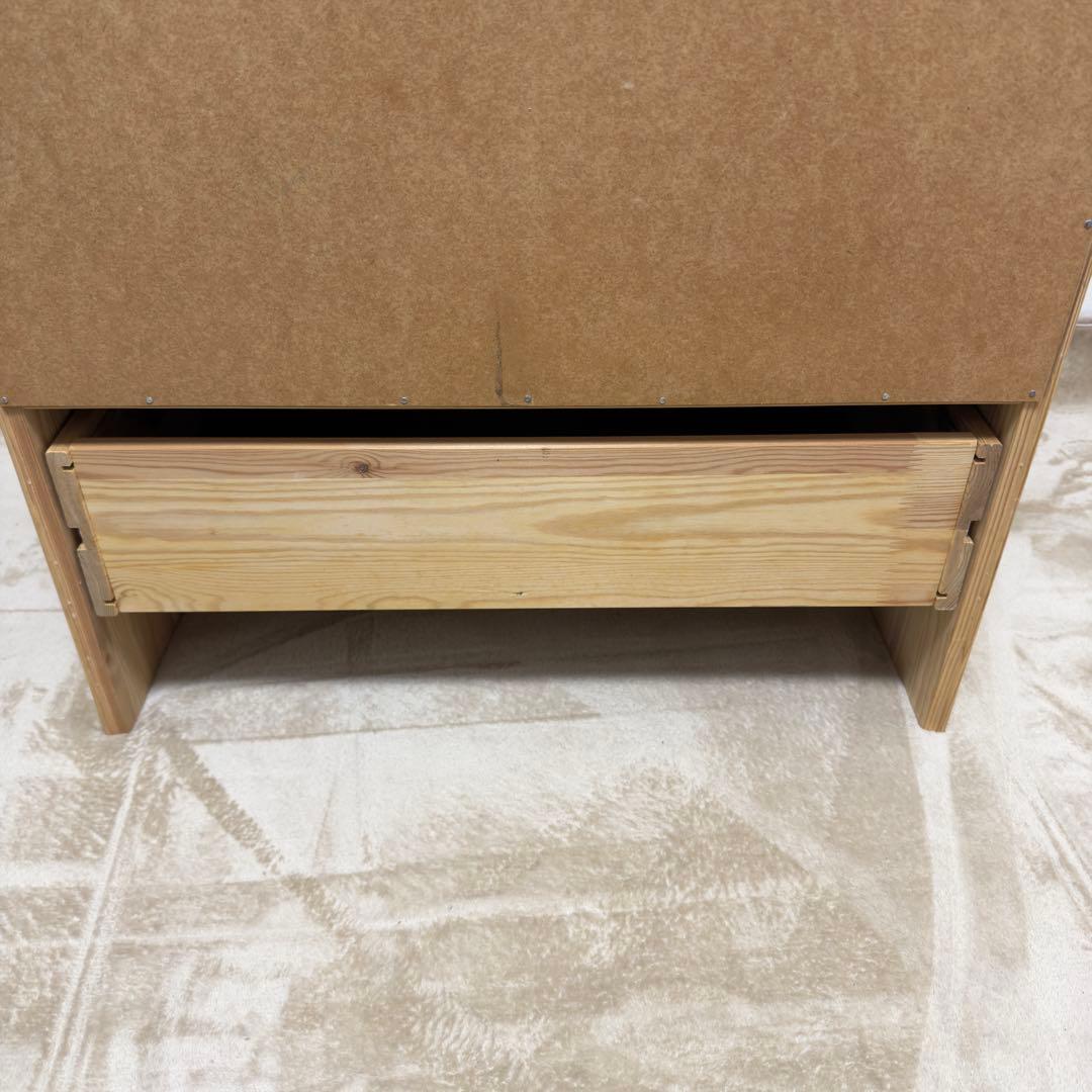 IKEA RAST パイン材 3段チェスト 収納