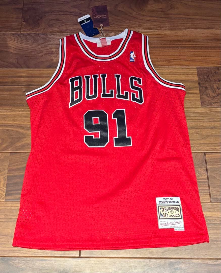 Bulls Dennis Rodman 91 ユニフォーム