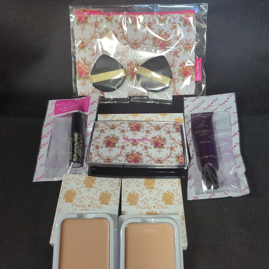 ✨新品未使用✨Pearly❣️Dew美白パウダークリーミーファンデーションセット