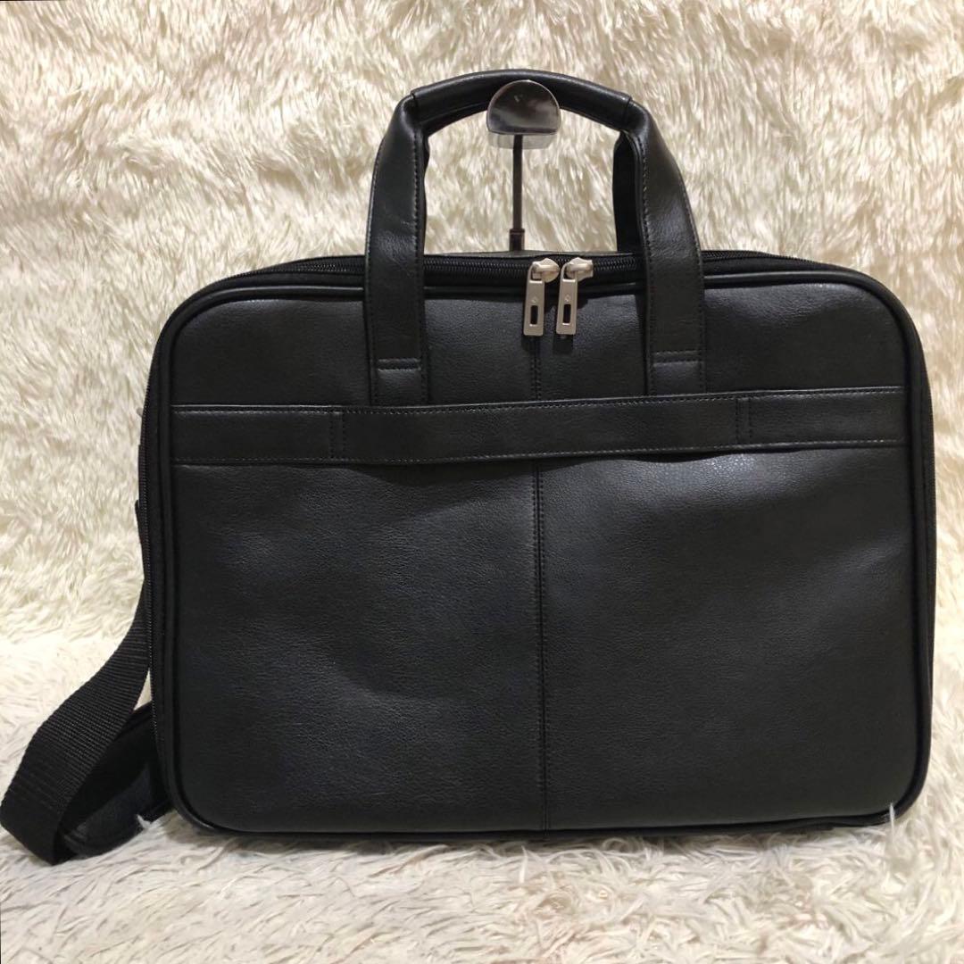 未使用✨サムソナイト 2way 通勤バッグ　ビジネスバッグ ブラック