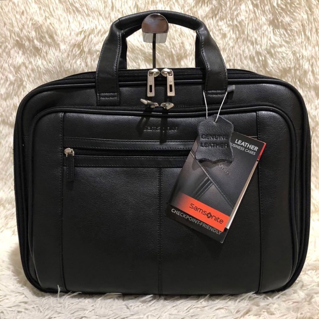 未使用✨サムソナイト 2way 通勤バッグ　ビジネスバッグ ブラック