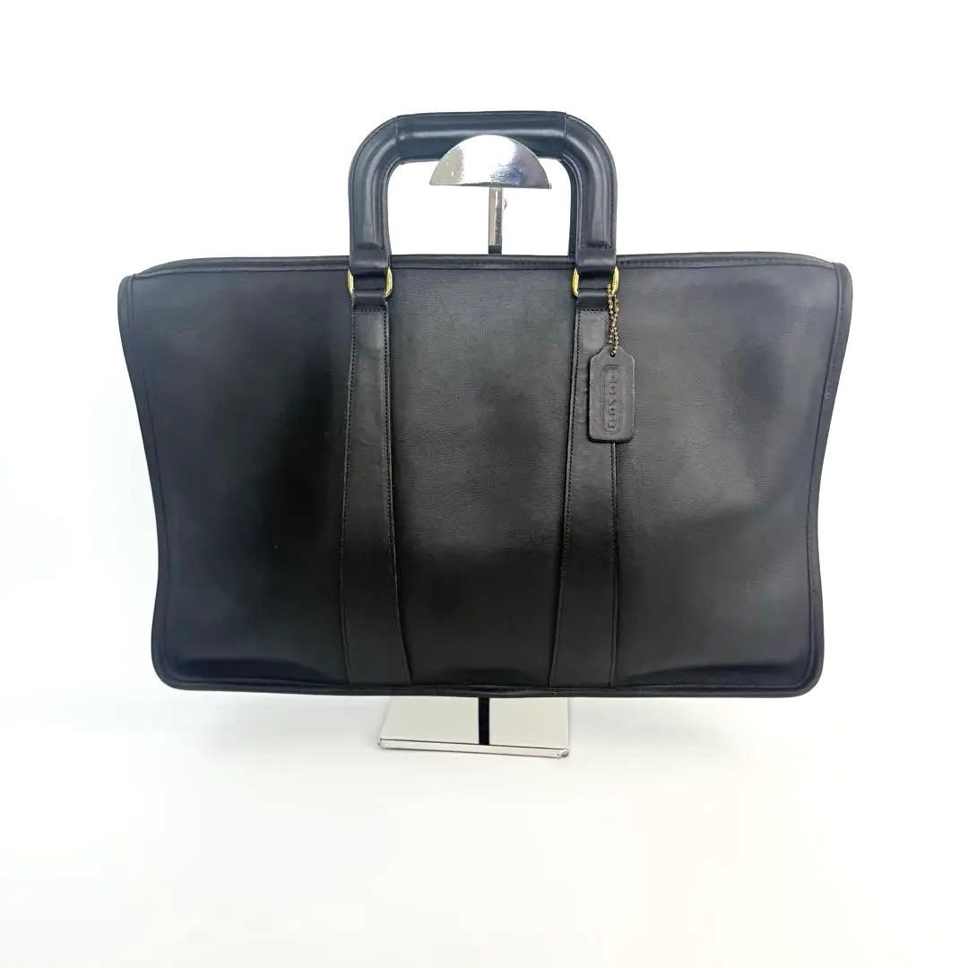【良品】COACH コーチ オールドコーチ グラブタンレザー ビジネスバッグ
