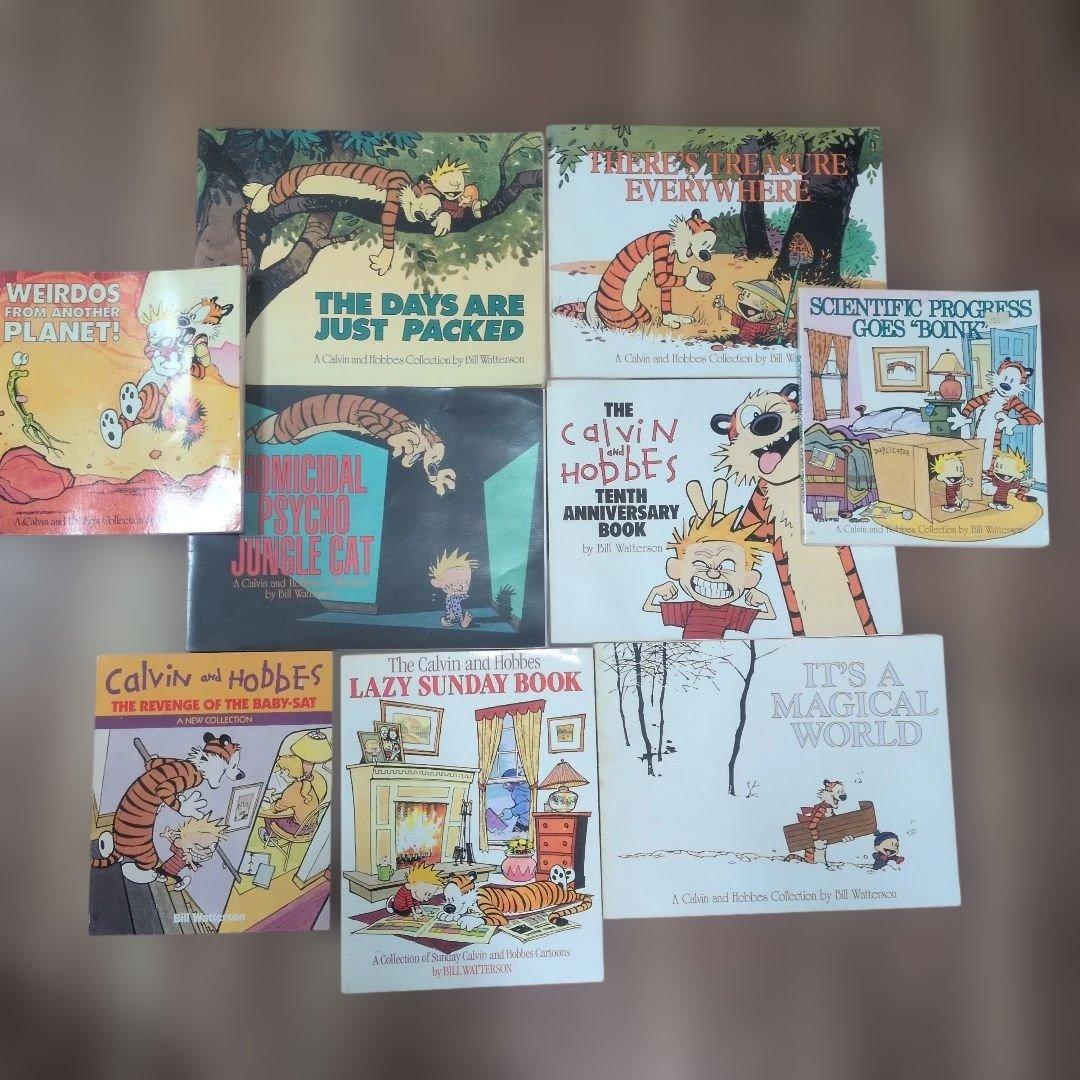  and Hobbes カルビンアンドホブス 9冊セット！！