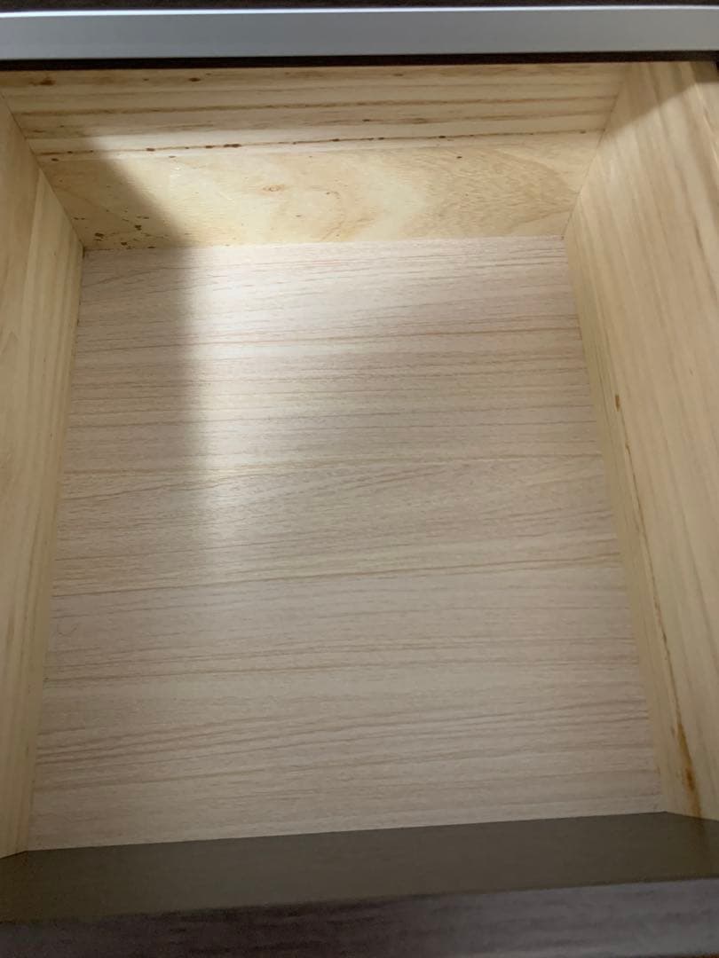 ニトリ　ローチェスト　4段　ダークブラウン