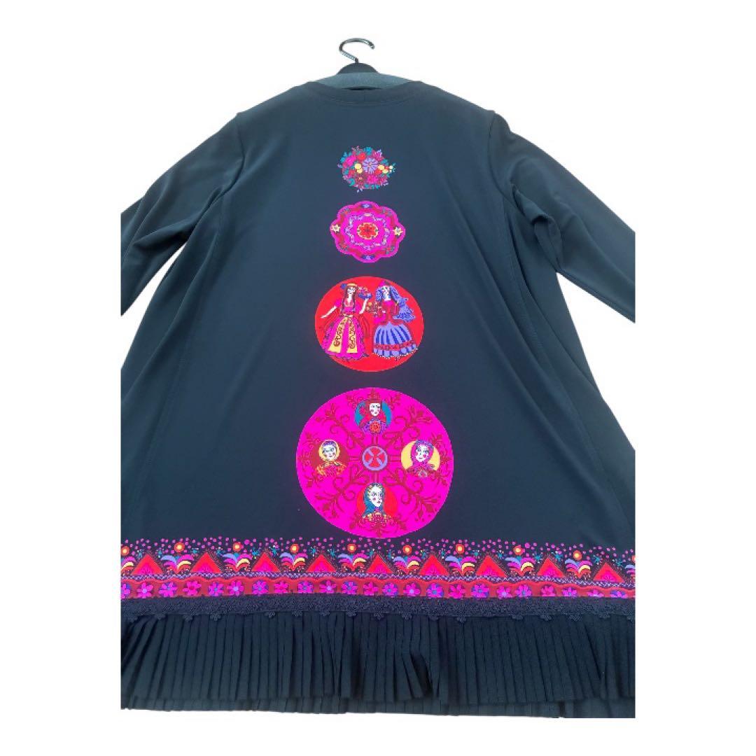 【未使用】トクコプルミエヴォル★希少デザイン★裾レースチュール　前後デザインあり