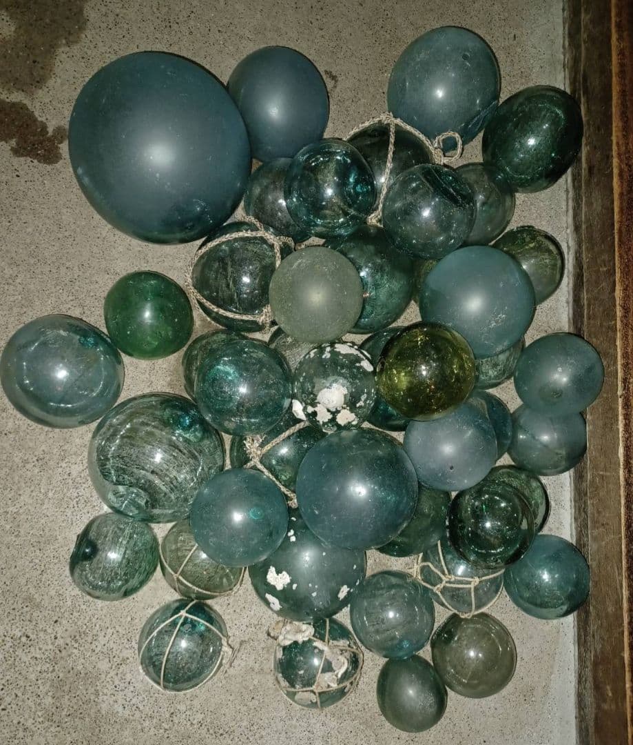 ガラス玉　ガラス浮玉⑤