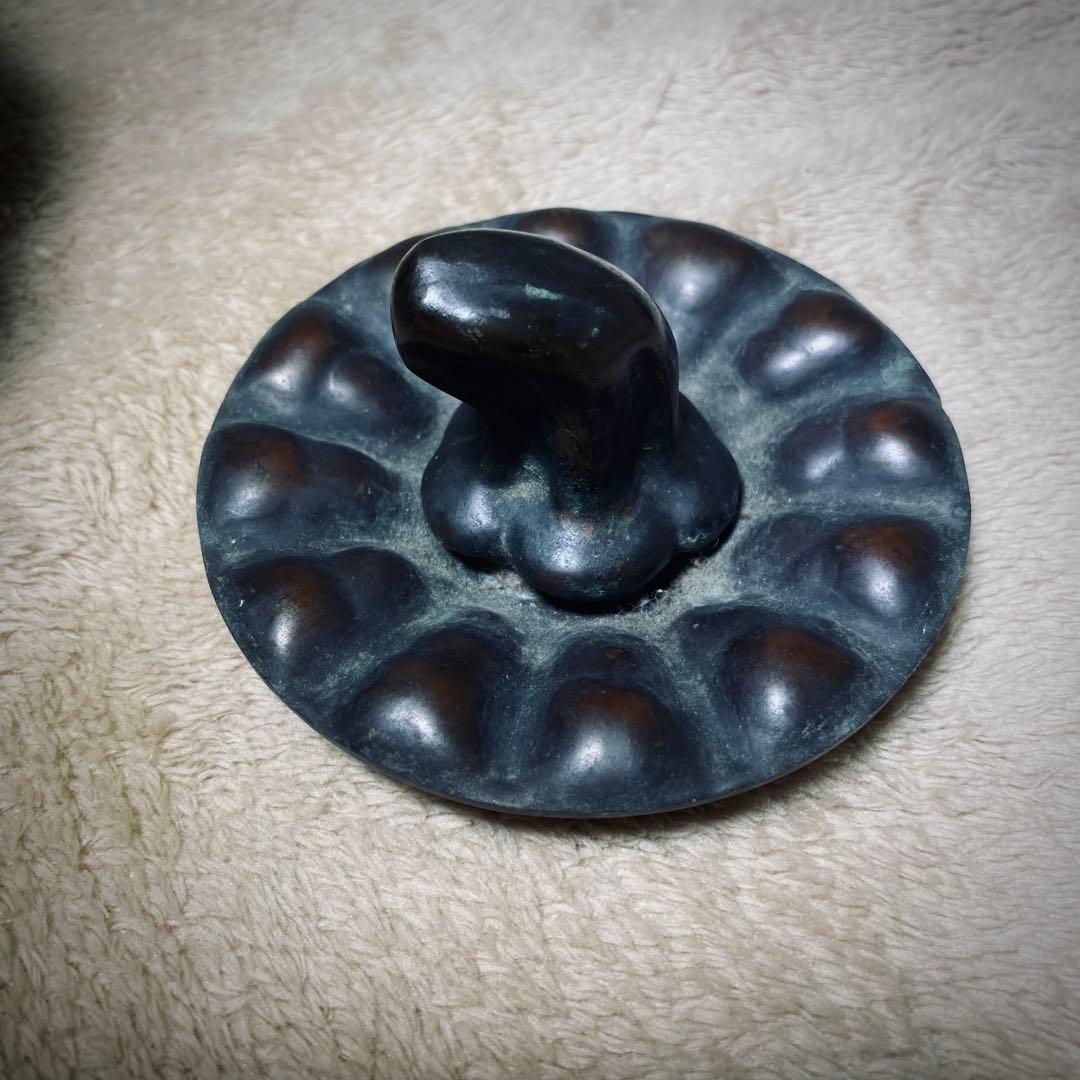 【古き良き日本の逸品】皆川堂の銅製かぼちゃ形薬缶　和のオブジェとして飾るも良し