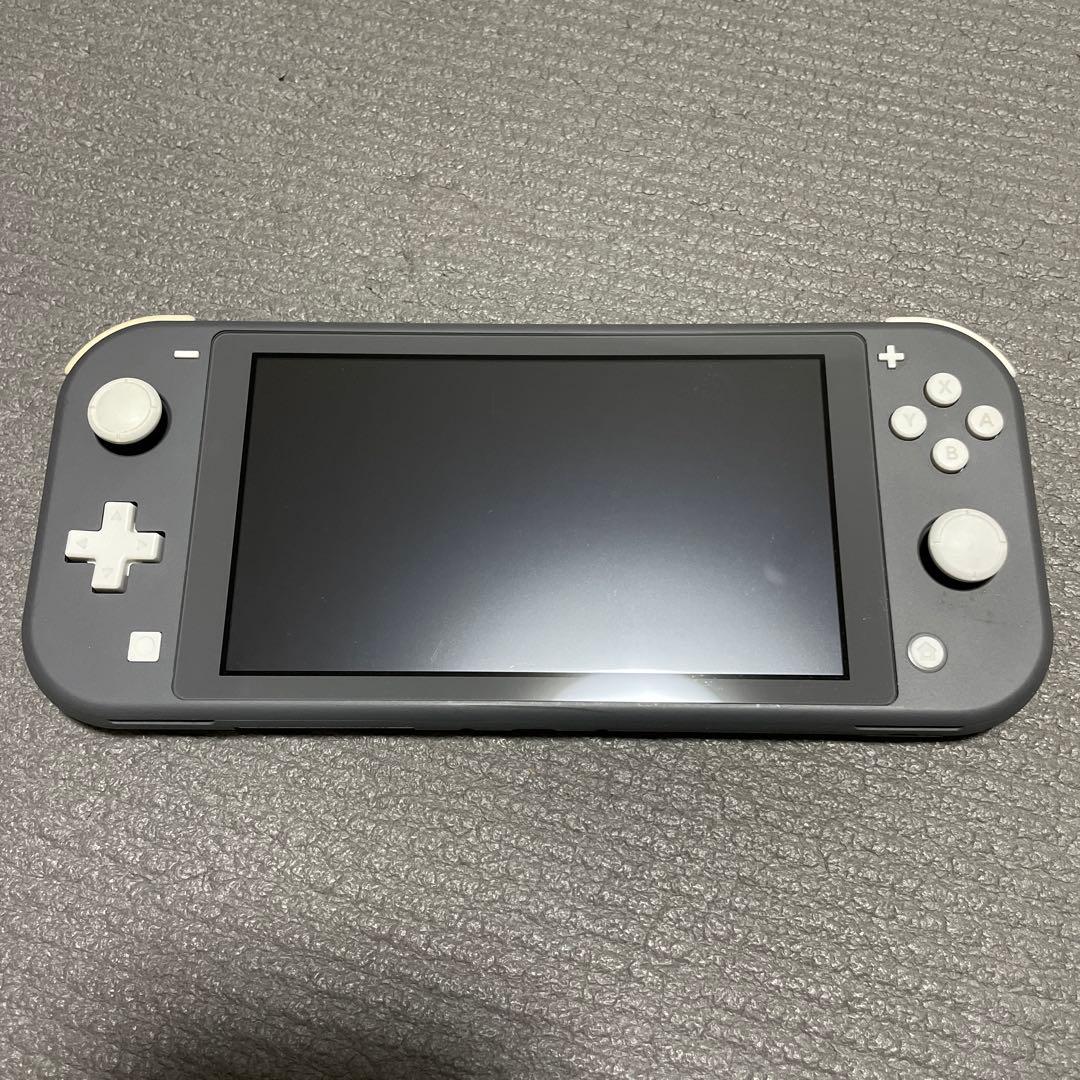 nintendo switch lite グレー　ニンテンドースイッチライト　①