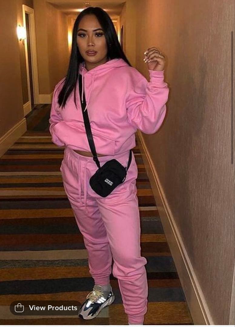 Miifashionnovaグレーフード付クロップドデニムジャケット