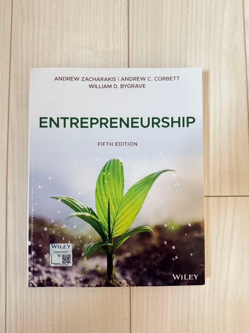 ENTREPRENEURSHIP 第5版