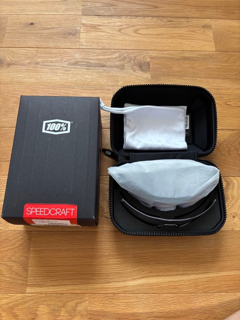 100% SPEEDCRAFT Blue ミラーレンズ