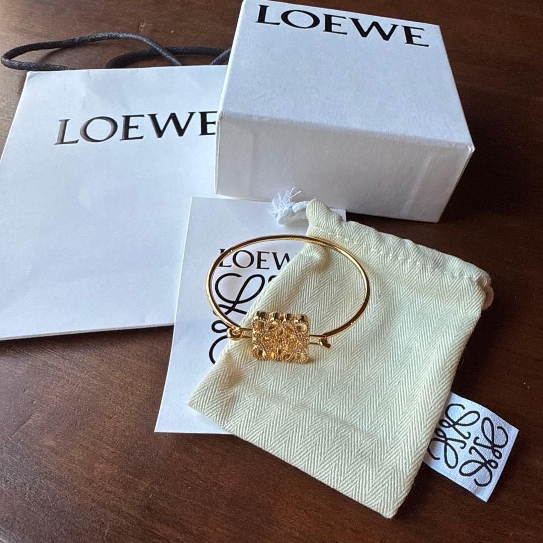 LOEWE アナグラムブレスレット 箱、ポーチ付き