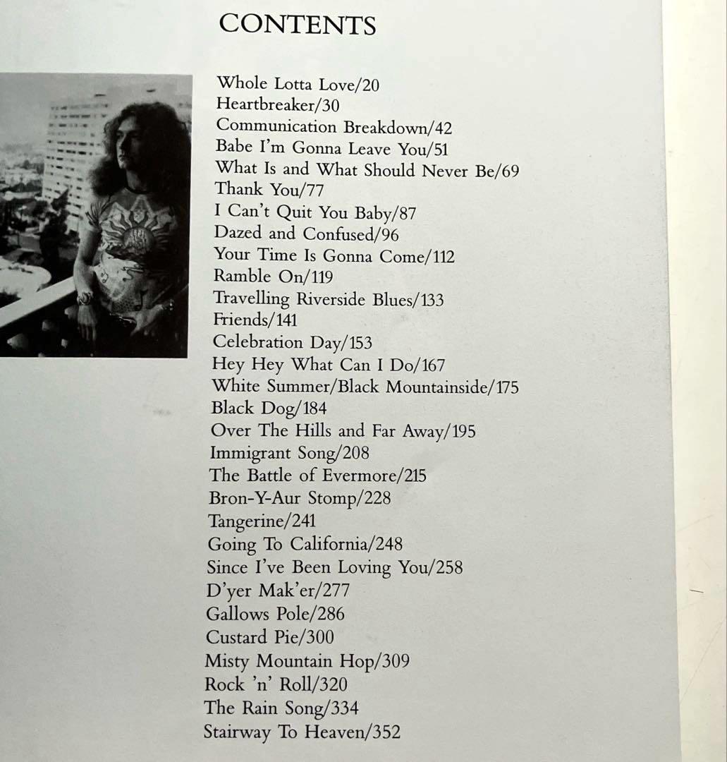 LED ZEPPELIN 2-Volume Set 楽譜本