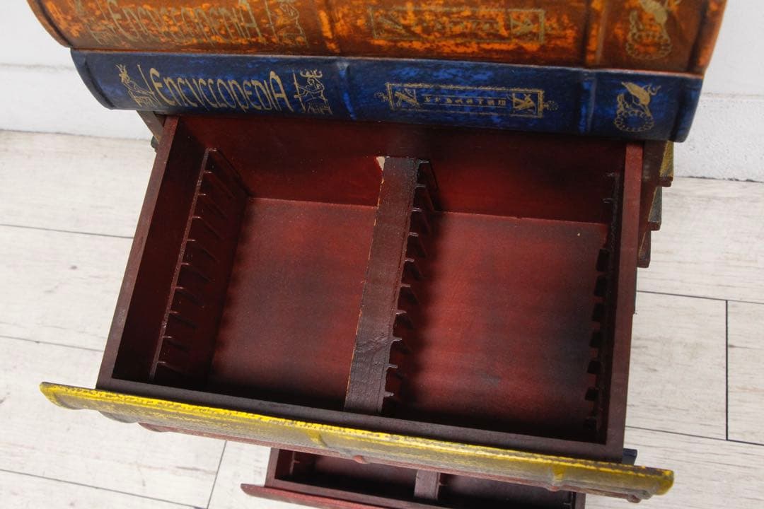 ブックチェスト　キャビネット アンティーク　antique Book BOX