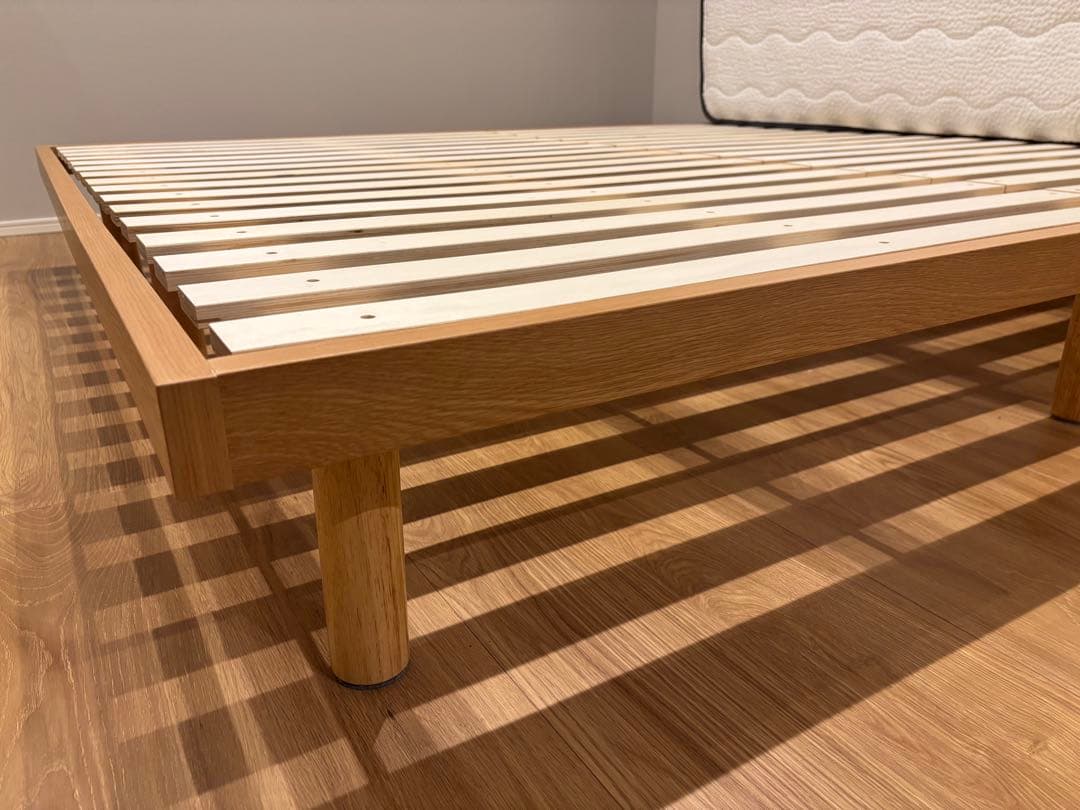 【美品】NELL マットレス クイーン　ベッドフレームセット【単品購入相談可】