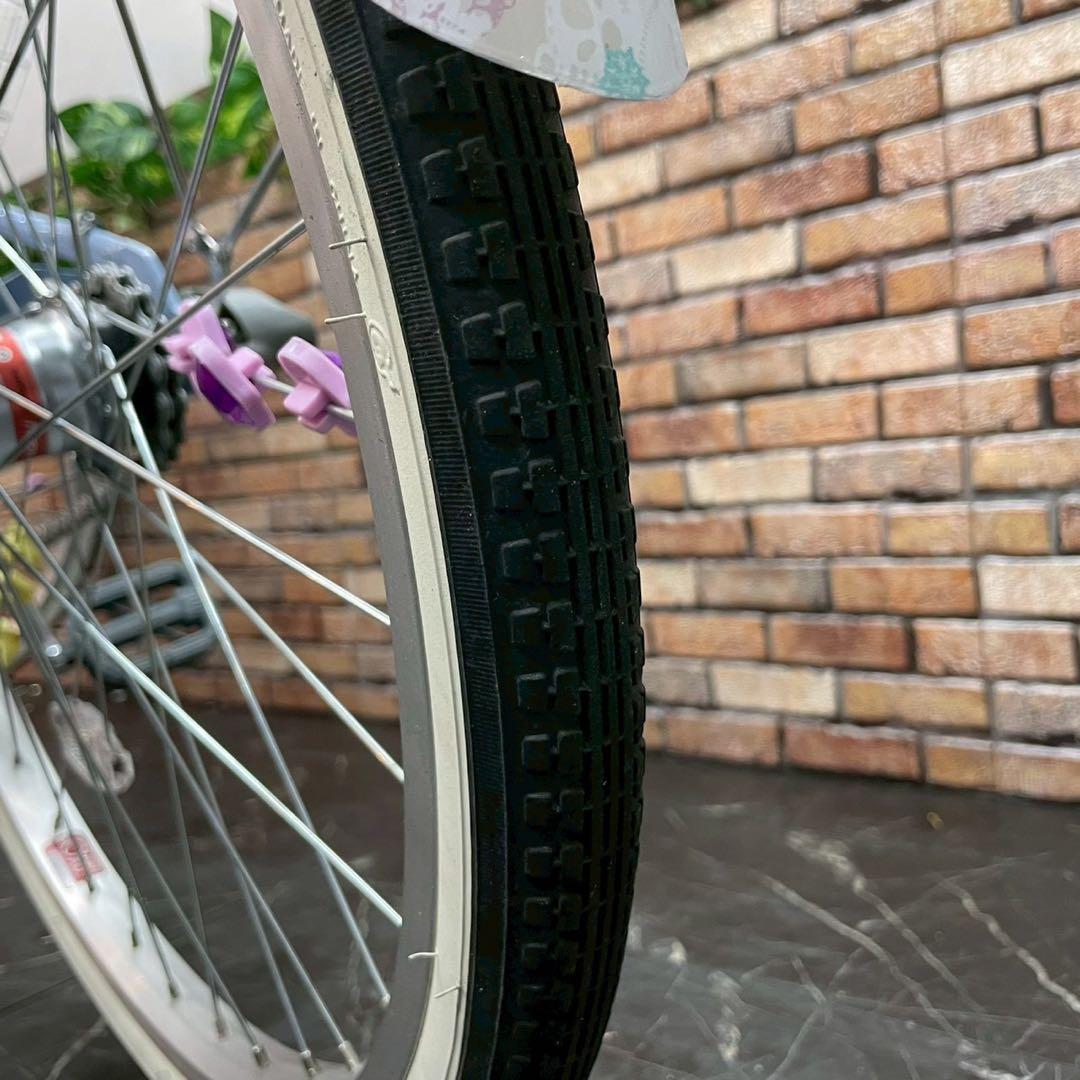 【78】子供用自転車 子供車 ブリヂストン Ricorina 水色 22インチ