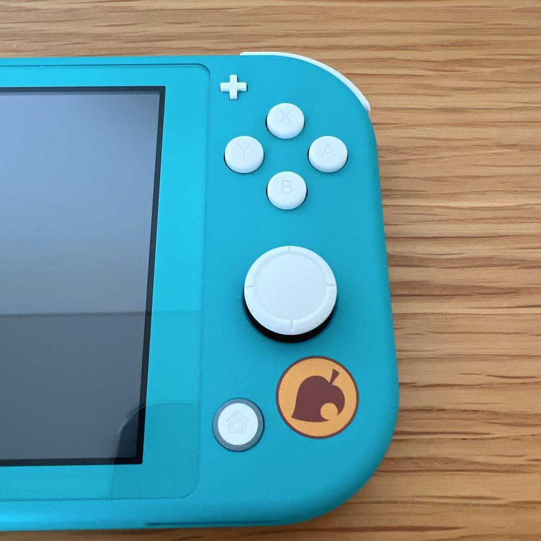 Switch Lite どうぶつの森セットまめきち&つぶきち アロハ柄