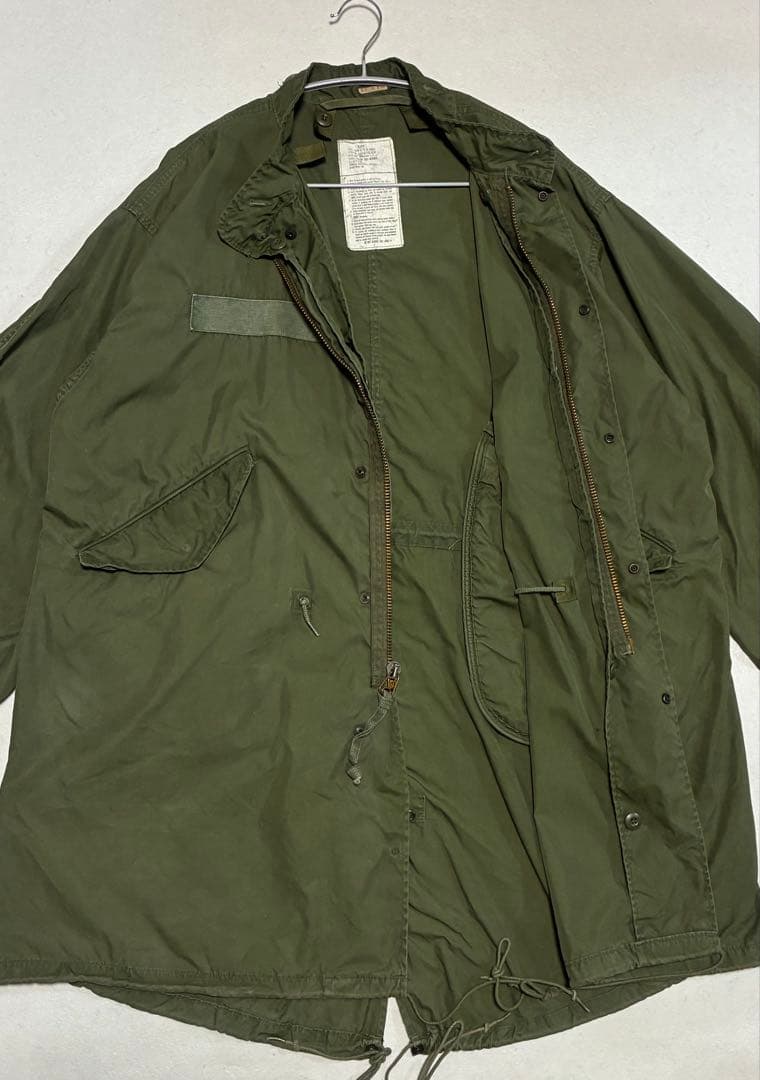 蒼*様 80s US ARMY M-65 フィッシュテール モッズコート ミリタ