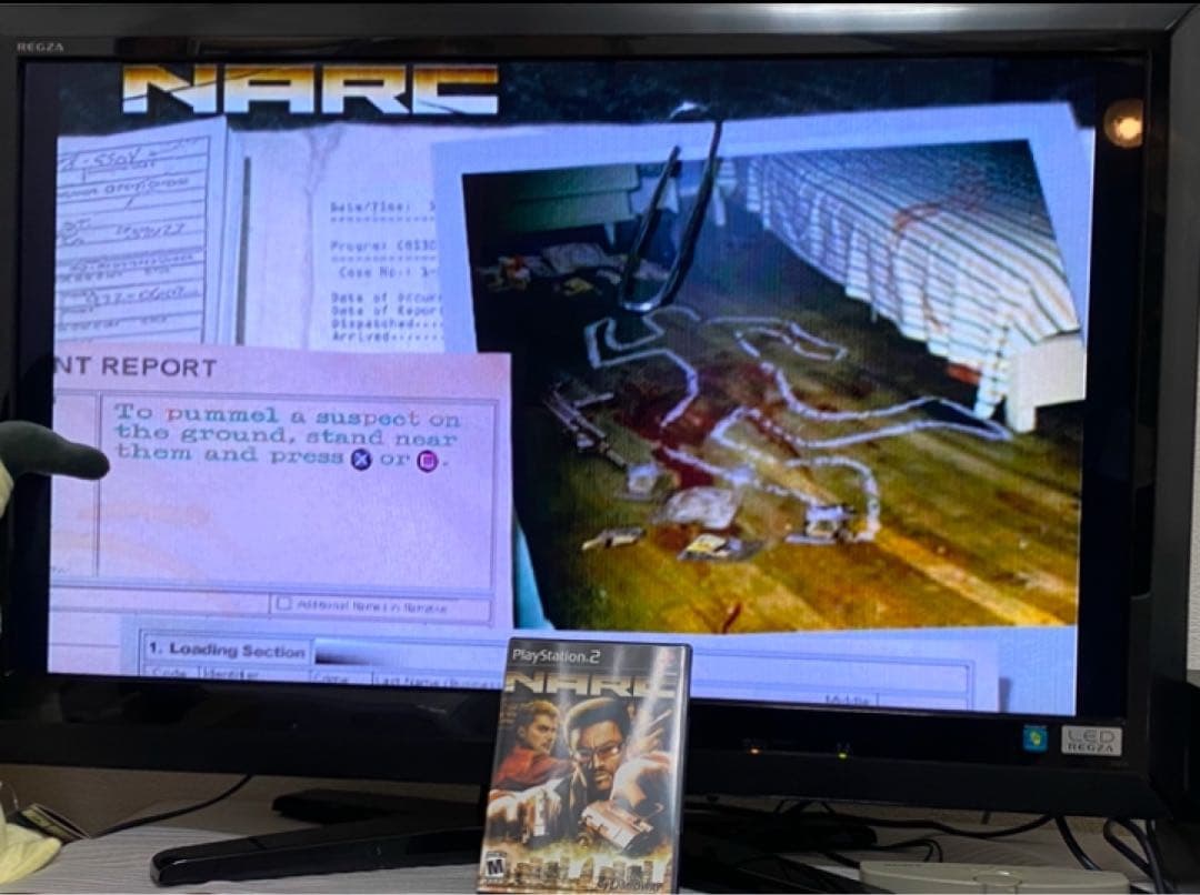 ps2ソフト NARC ナーク　北米版　海外版