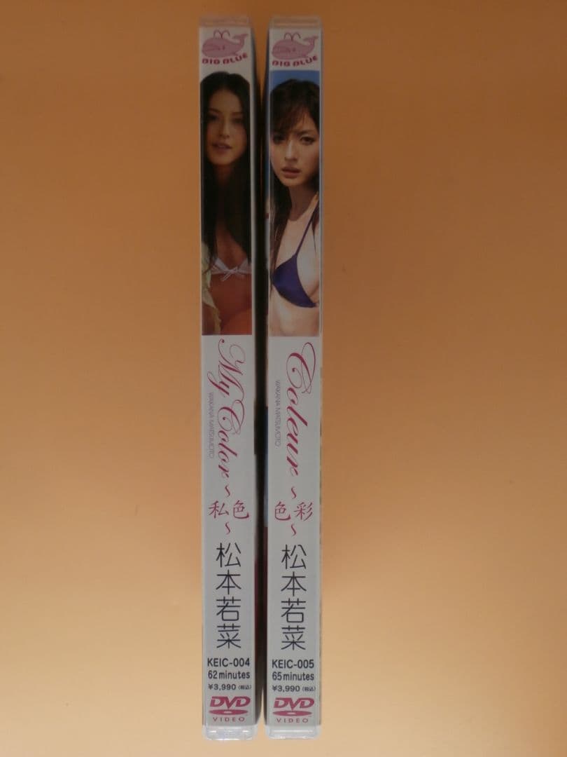 超プレミア 松本若菜23歳 直筆サイン入り生チェキ＋セル版DVD【私色＋色彩】