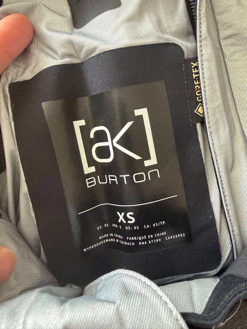 BURTON ak 3L GORE-TEX スノーボードパンツ レディース XS