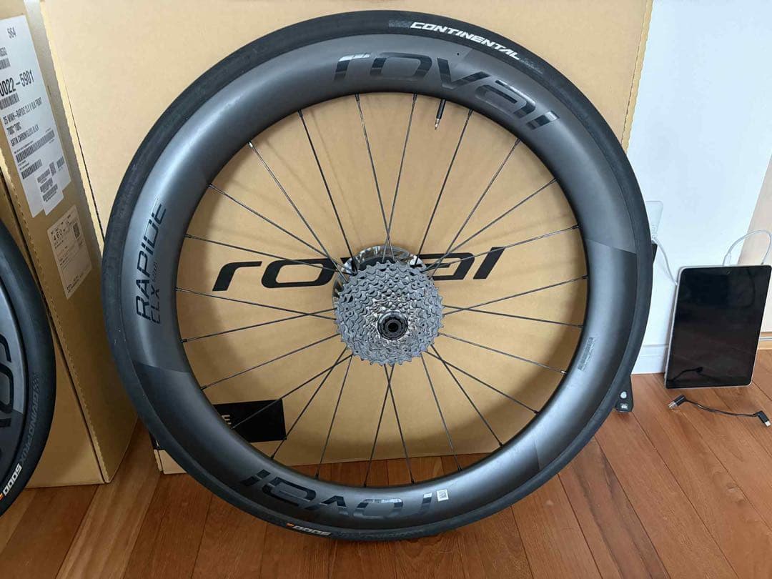 roval rapide disc clx2 クリンチャー　前後