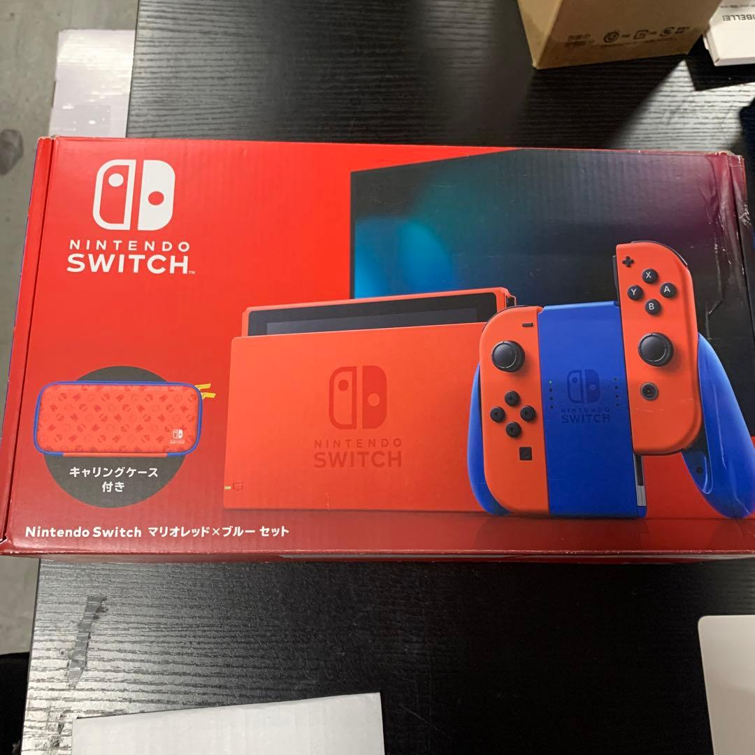 【整備済み品】 任天堂 Nintendo Switch マリオレッド×ブルー