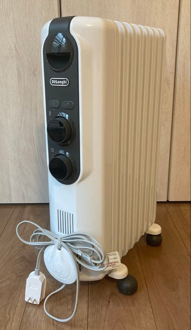 美品 DeLonghi オイルヒーター RHJ35M0812-DG 説明書付き